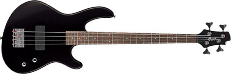 Cort Action Bass Junior - Black - Electric bass for kids - Main picture