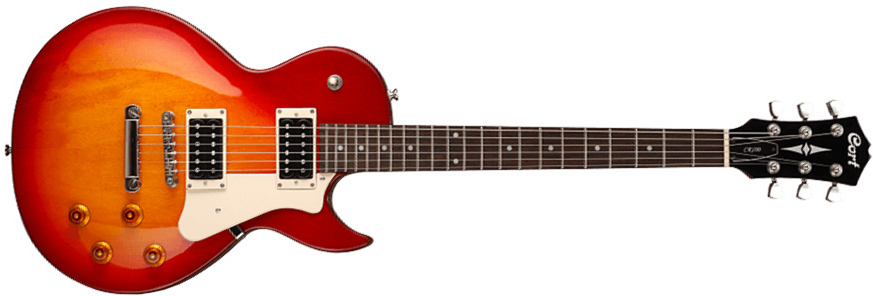 Cort Cr100 Crs Classic Rock Hh Ht - Cherry Red Sunburst - Single cut electric guitar - Main picture