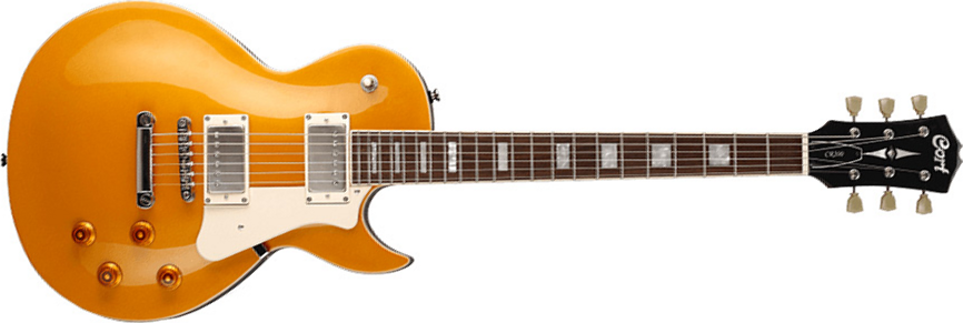 Cort Cr200 Gt Classic Rock - Gold Top - Single cut electric guitar - Main picture