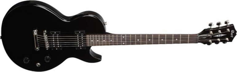 Cort Cr 50 Black - Single cut electric guitar - Main picture