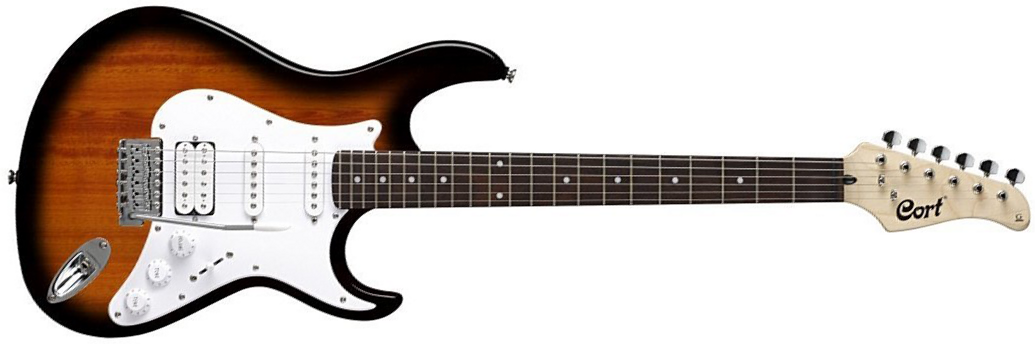 Cort G110 2ts Hss Trem - 2 Tone Sunburst - Str shape electric guitar - Main picture