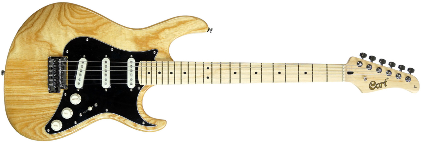 Cort G250 Tab 3s Trem Mn - Natural - Str shape electric guitar - Main picture