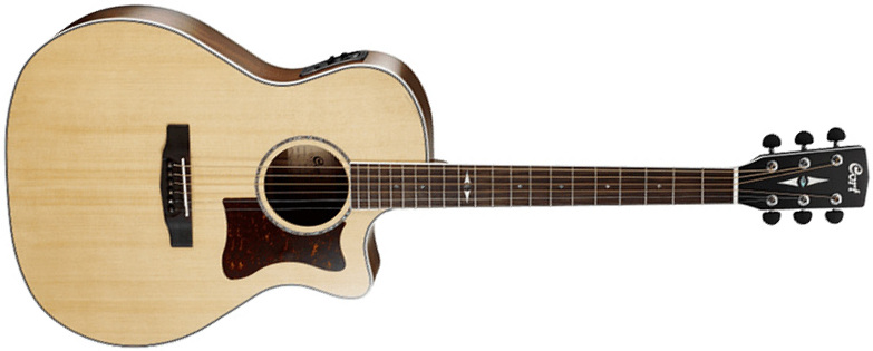 Cort Ga5f-md Nat Grand Regal Auditorium Cw Epicea Palissandre 2016 - Natural - Electro acoustic guitar - Main picture