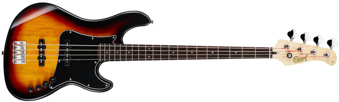 Cort Gb34jj Active Jat - 3 Tone Sunburst - Solid body electric bass - Main picture