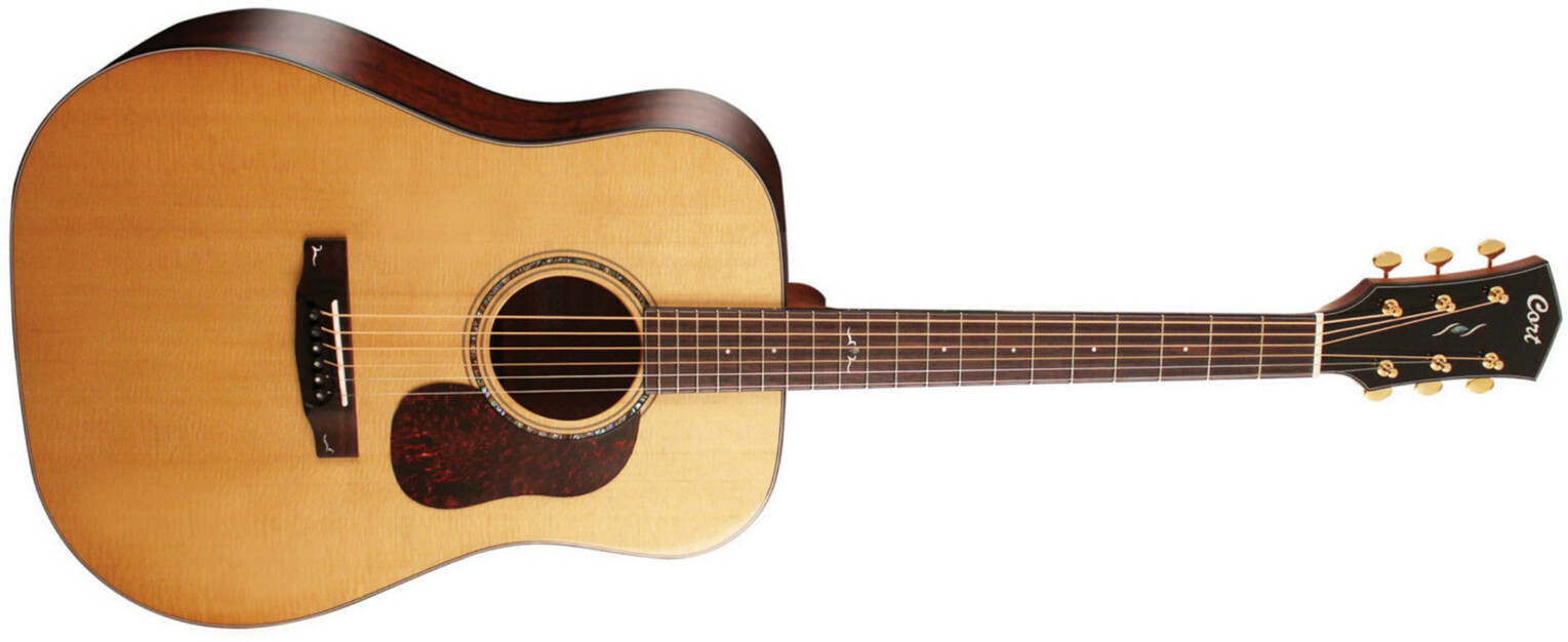 Cort Gold D6 Epicea / Acajou - Natural Gloss - Folk guitar - Main picture