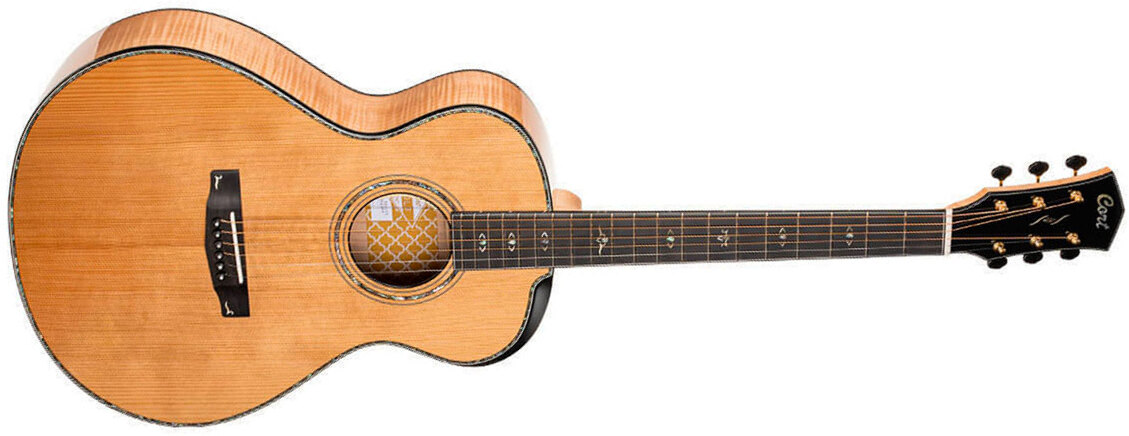 Cort Gold Passion Grand Concert Epicea Erable Eb - Natural - Folk guitar - Main picture