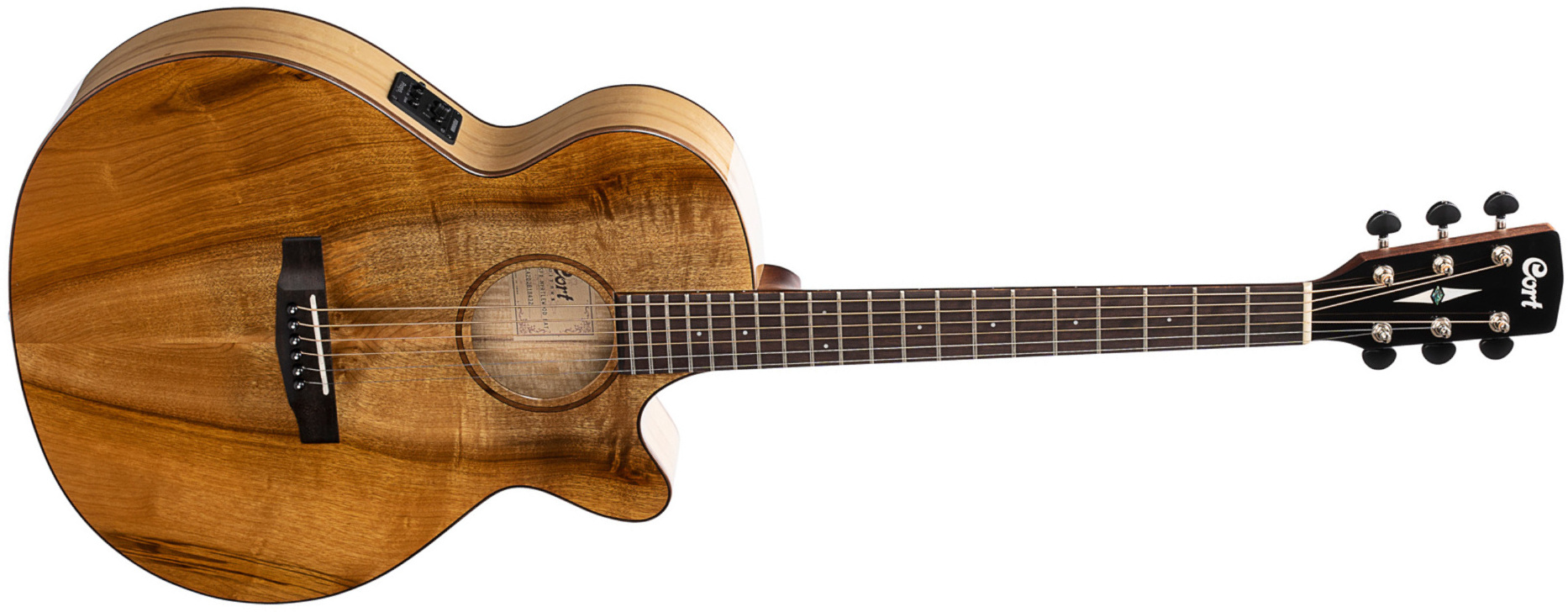 Cort Sfx Fishman Tout Myrtlewood Ov - Natural - Folk guitar - Main picture