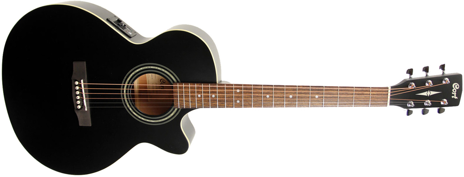 Cort Sfx-me - Black Satin - Electro acoustic guitar - Main picture