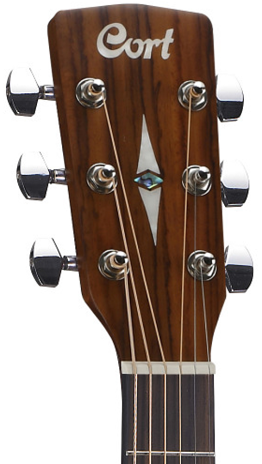 Cort Earth 70 Br Dreadnought Epicea Acajou - Brown Gloss - Acoustic guitar & electro - Variation 3