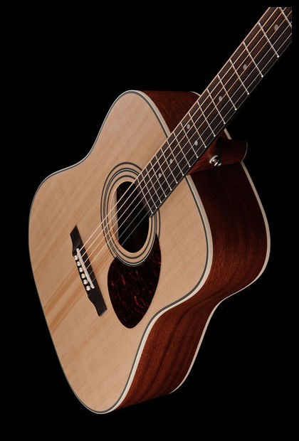 Cort Earth 70 Dreadnought Epicea Acajou Ova - Natural Open Pore - Acoustic guitar & electro - Variation 2