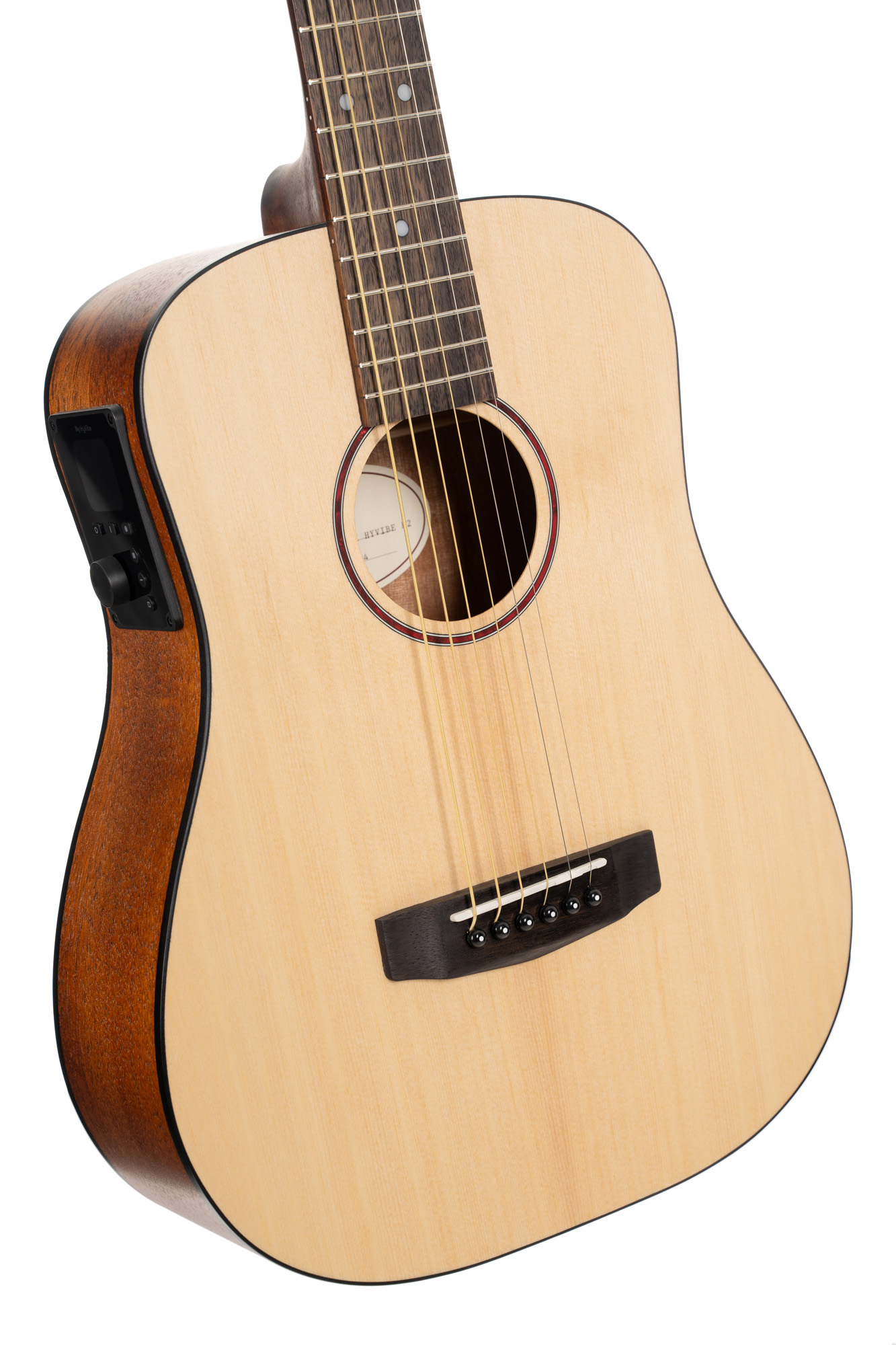 Cort Earth Go Hyvibe Epicea Acajou Lau - Natural - Folk guitar - Variation 5