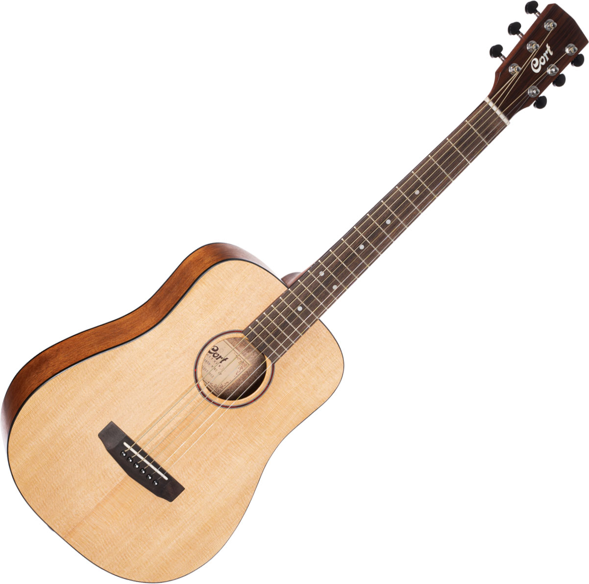 Cort Earth Mini Natural Open Pore - Travel acoustic guitar - Variation 2