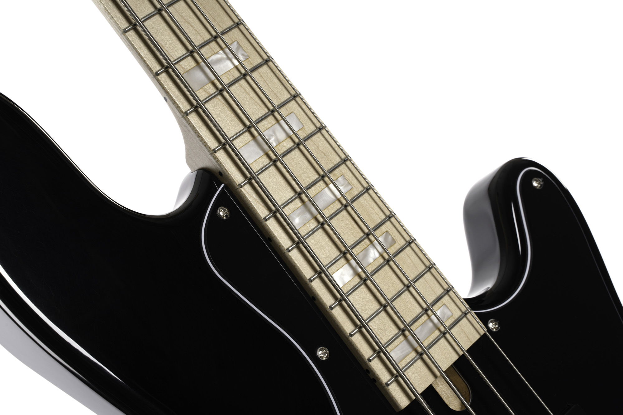 Cort Elrick Njs 4c Active Bartolini Mn - Black - Solid body electric bass - Variation 4