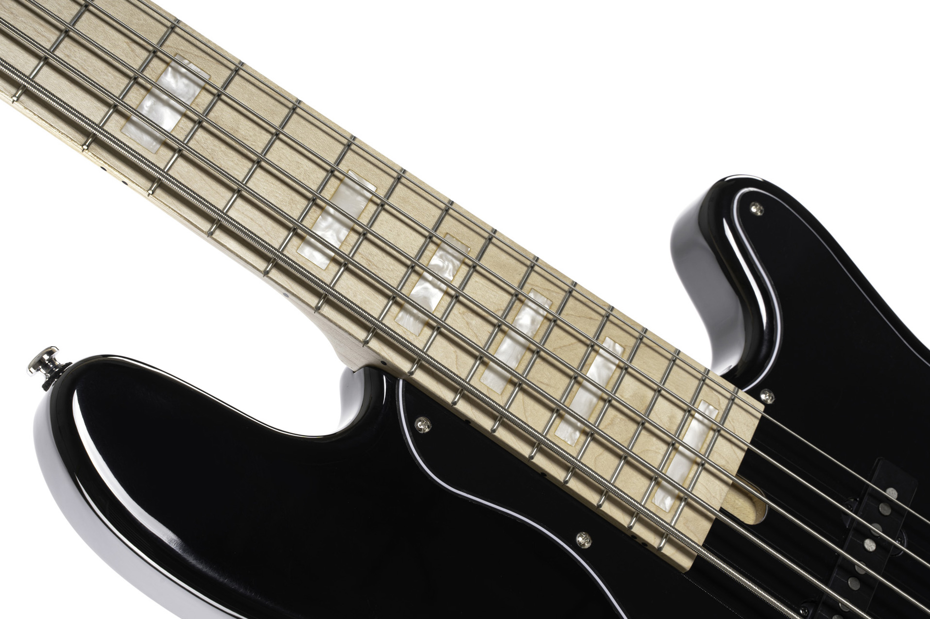 Cort Elrick Njs 5c Active Bartolini Mn - Black - Solid body electric bass - Variation 4
