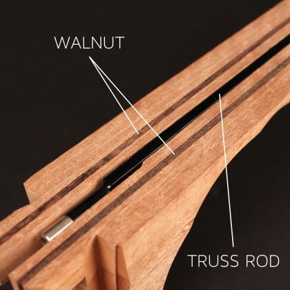 Cort Flow Oc Om Cw Cedre Acajou Eb - Natural Satin - Folk guitar - Variation 11