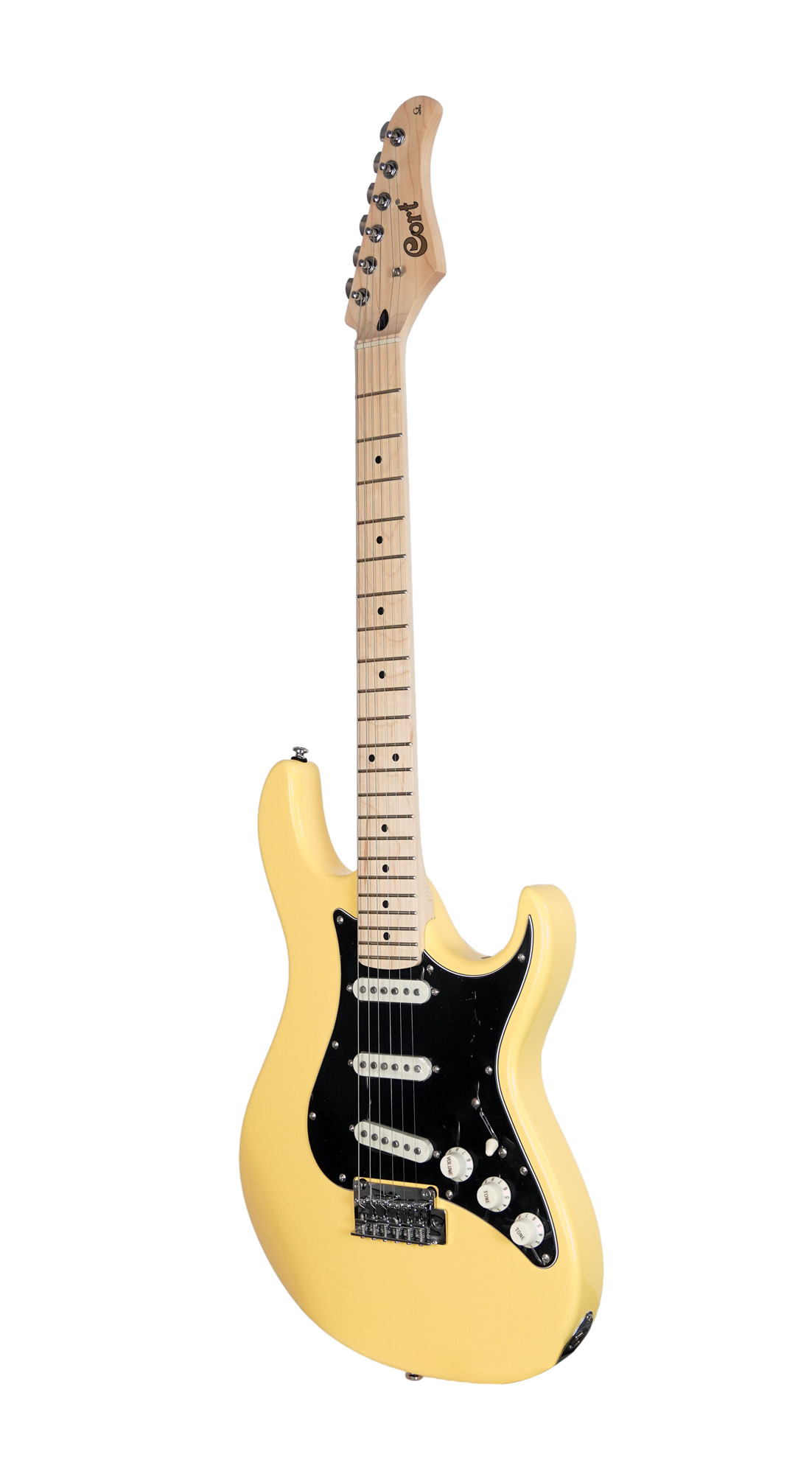 Cort G250 Tab 3s Trem Mn - Vintage White - Str shape electric guitar - Variation 2