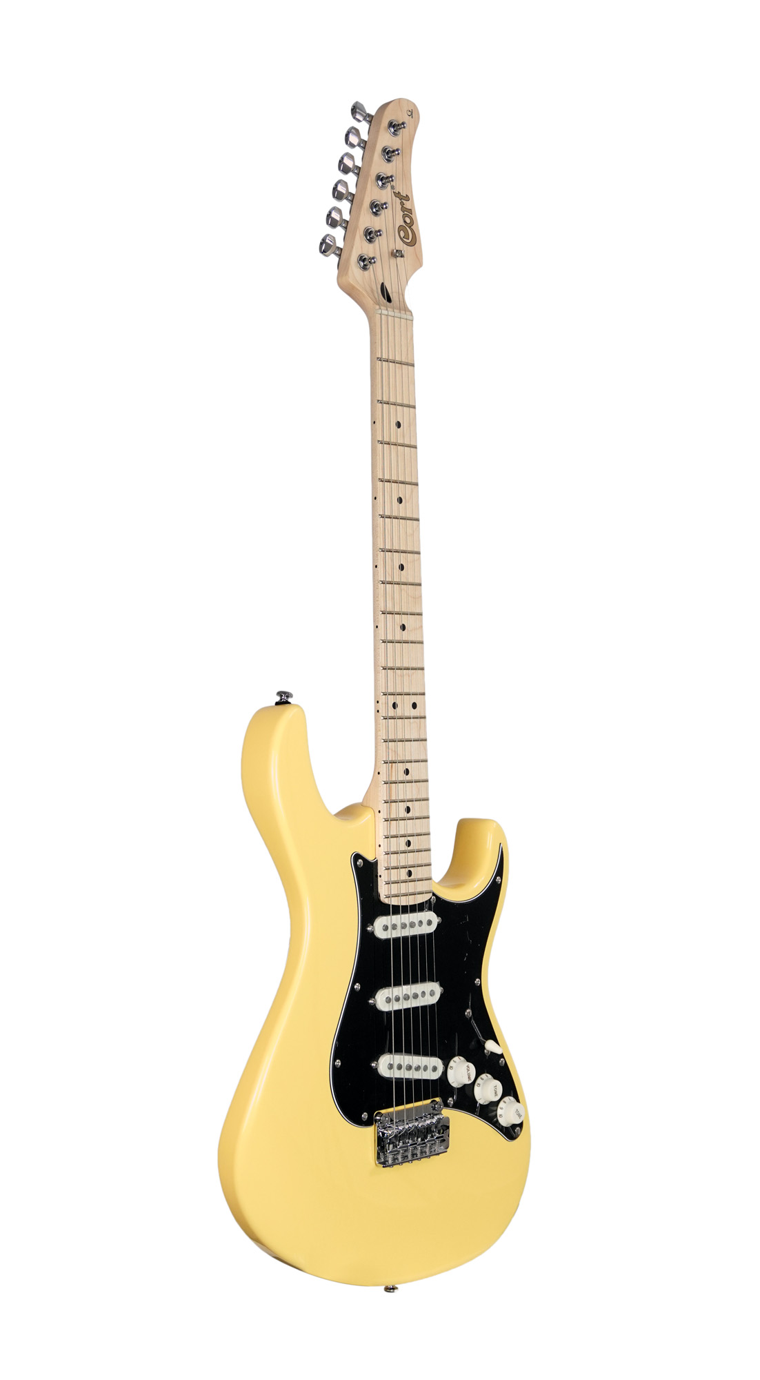 Cort G250 Tab 3s Trem Mn - Vintage White - Str shape electric guitar - Variation 4