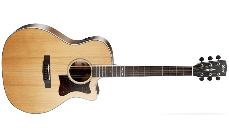 Cort Ga5f-bw Ns Grand Regal Auditorium Cw Cedre Blackwood 2016 - Natural Satin - Electro acoustic guitar - Variation 1