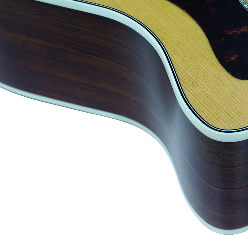 Cort Ga5f-bw Ns Grand Regal Auditorium Cw Cedre Blackwood 2016 - Natural Satin - Electro acoustic guitar - Variation 2