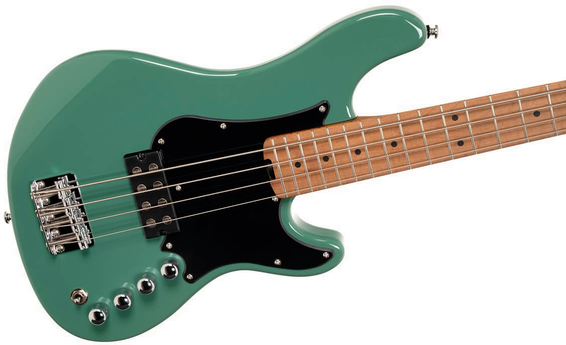 Cort Gb Short Scale Bass Shsc Active Mn - Forest Green - Solid body electric bass - Variation 2