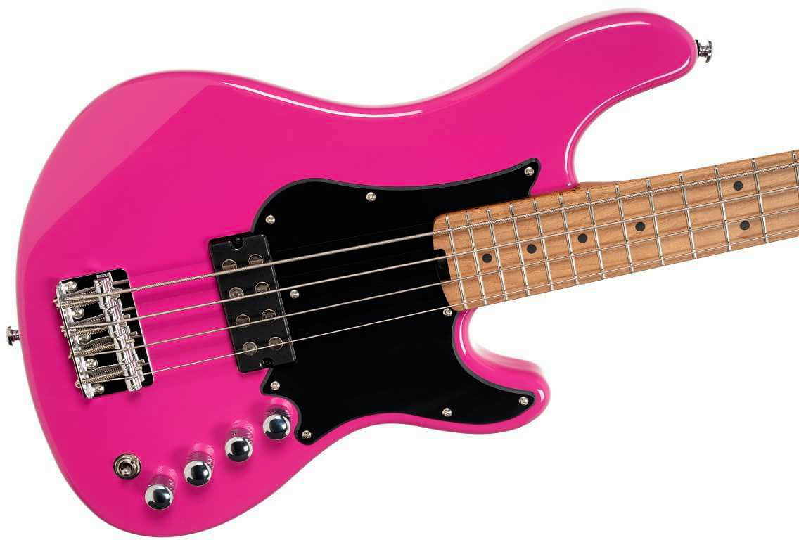 Cort Gb Short Scale Bass Shsc Active Mn - Fandango Purple - Solid body electric bass - Variation 2