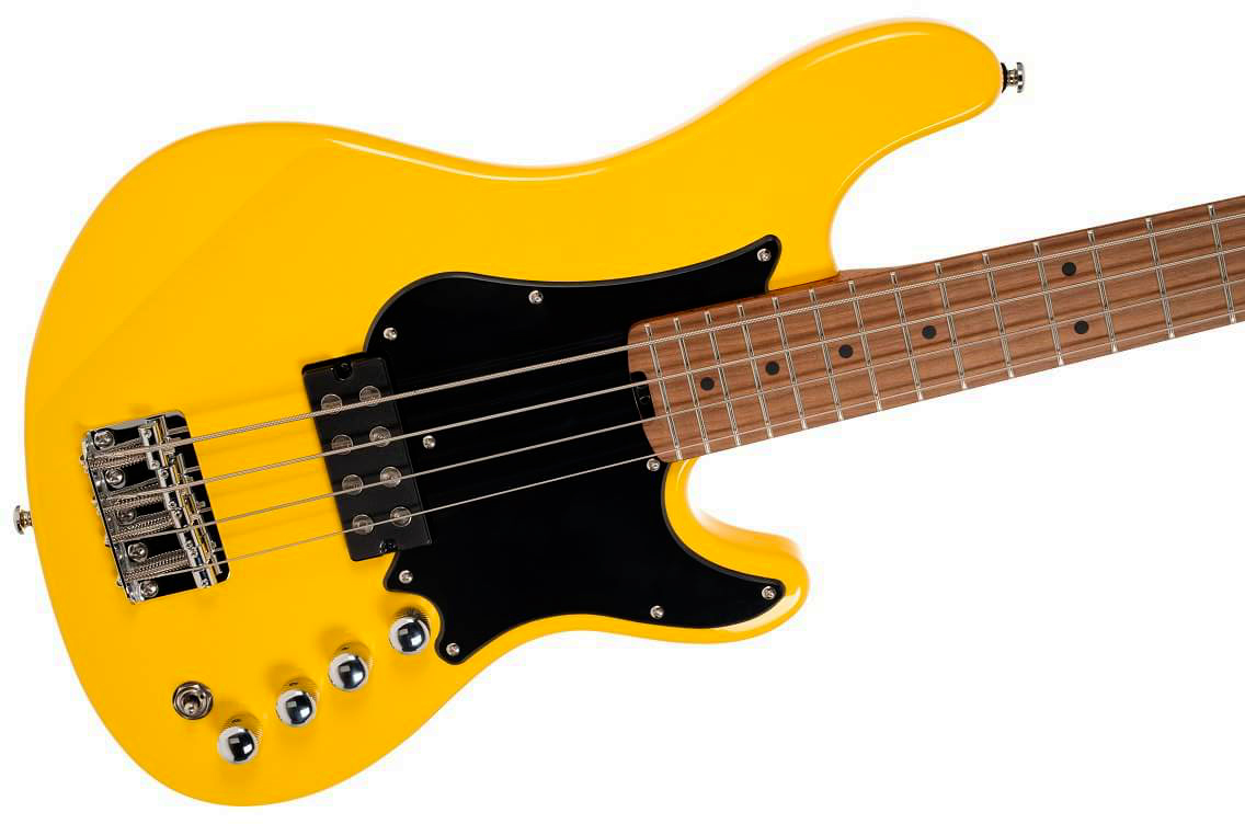 Cort Gb Short Scale Bass Shsc Active Mn - Yellow Crush - Solid body electric bass - Variation 2