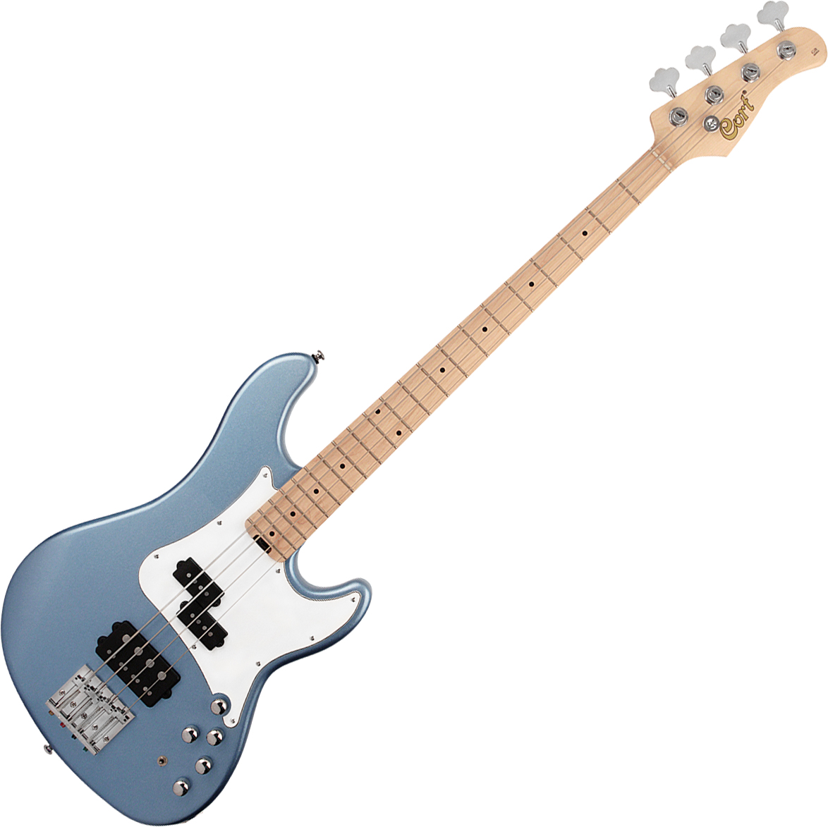 Cort GB74 Gig - lake placid blue Solid body electric bass blue