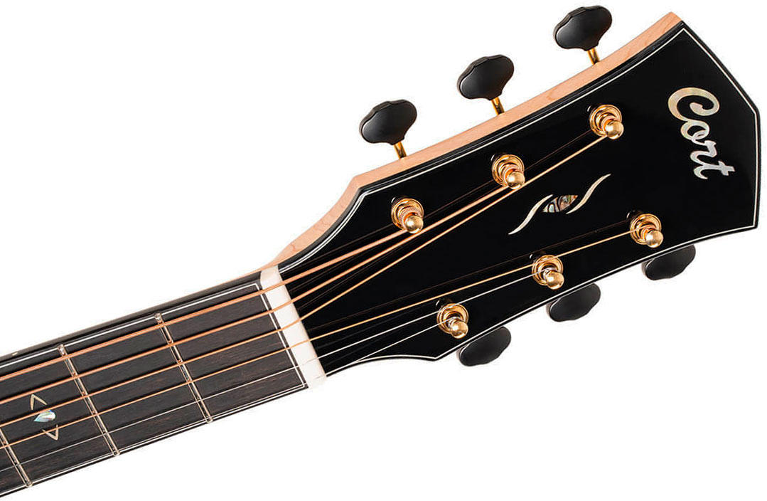 Cort Gold Passion Grand Concert Epicea Erable Eb - Natural - Folk guitar - Variation 8