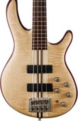 Solid body electric bass Cort A4 Plus FMMH OPN - Naturel