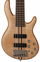 Solid body electric bass Cort A6 Plus FMMH OPN - Natural