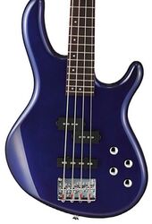Solid body electric bass Cort Action Bass Plus BM - Blue metallic