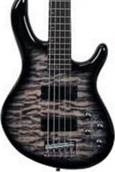 Solid body electric bass Cort Action DLX V Plus FGB - Faded gray burst