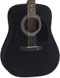 Folk guitar Cort AD810 - Black satin