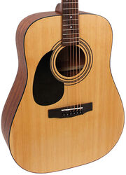 Left-handed folk guitar Cort AD810 Left-Handed - Natural open pore