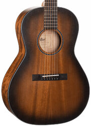 Folk guitar Cort Core-PE Mahogany - Open pore black burst