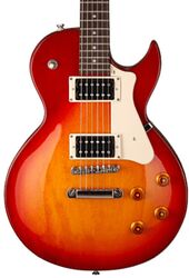 Single cut electric guitar Cort CR100 CRS - Cherry red sunburst
