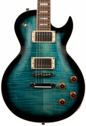 Single cut electric guitar Cort CR250 Classic Rock - Dark blue burst