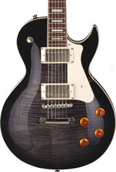 Single cut electric guitar Cort CR250 Classic Rock - Trans black