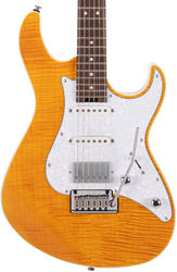 Str shape electric guitar Cort G280 - Amber