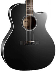 Folk guitar Cort Grand Regal GA5F BK - Black