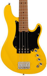 Solid body electric bass Cort GB-Short Scale - Yellow crush