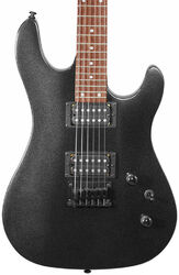 Str shape electric guitar Cort KX100 - Black metallic
