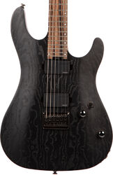Str shape electric guitar Cort KX500 - Etched black