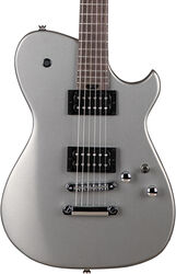 Retro rock electric guitar Cort Matthew Bellamy MBM-1 - Silver sparkle
