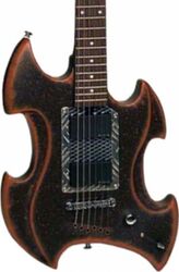 Metal electric guitar Cort Moscato 2 Ltd - Dark brown