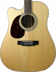 Left-handed folk guitar Cort MR710F LH - Natural satin