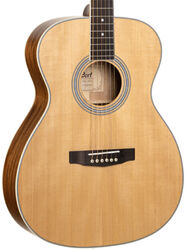 Acoustic guitar & electro Cort Pure-O OM - Natural satin