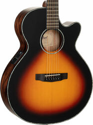 Folk guitar Cort SFX-E - 3 tone satin sunburst