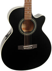 Folk guitar Cort SFX-ME - Black satin