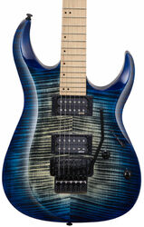 Str shape electric guitar Cort X300 - Blue burst